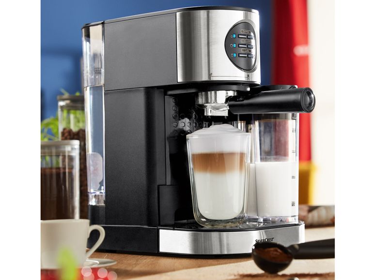 Kávovar SilverCrest SEMM 1470 A1 + test, recenzia, review – Lidl SilverCrest