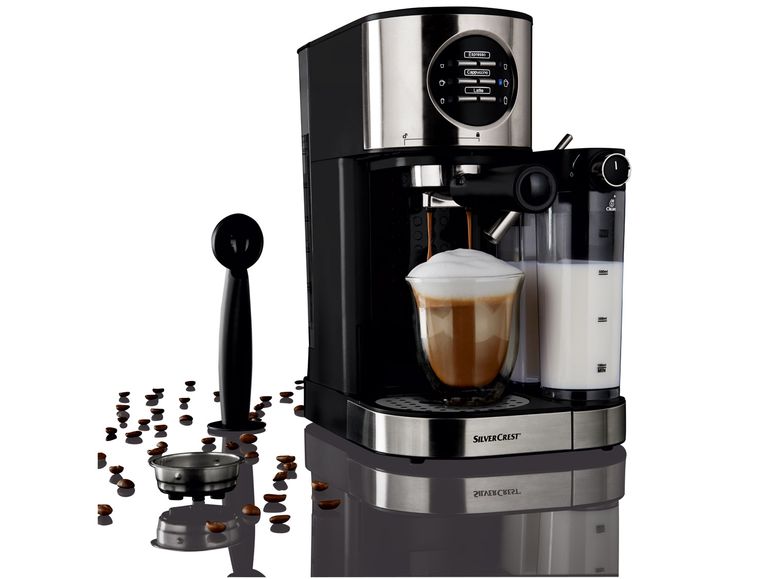 Kávovar SilverCrest SEMM 1470 A1 + test, recenzia, review – Lidl SilverCrest | Siebträgermaschinen